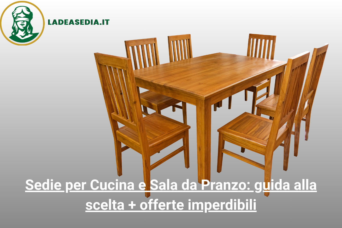 Sedie per cucina: guida alla scelta + modelli Made in Italy