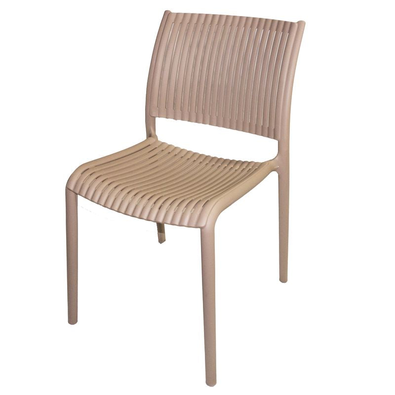 Set 4 sedie Zlata Colore cappuccino - La Dea Sedia