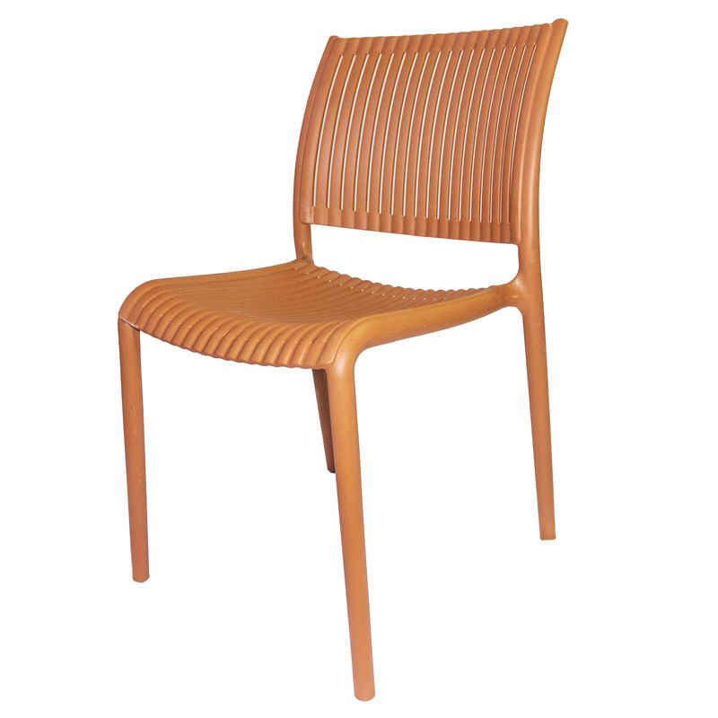 Set 4 sedie Zlata Colore ruggine - La Dea Sedia