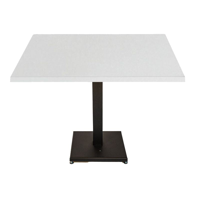 Tavolo Contract con piano in Melaminico 70x70 3.6 Piano Bianco - Kit base+tavolo