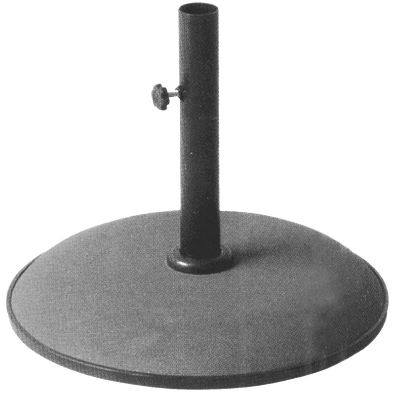 Base Ombrellone Kroma rotonda grigia 25 kg - La Dea Sedia