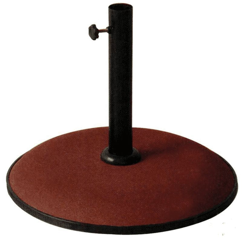 Base Ombrellone Kroma rotonda rossa 15 kg - La Dea Sedia