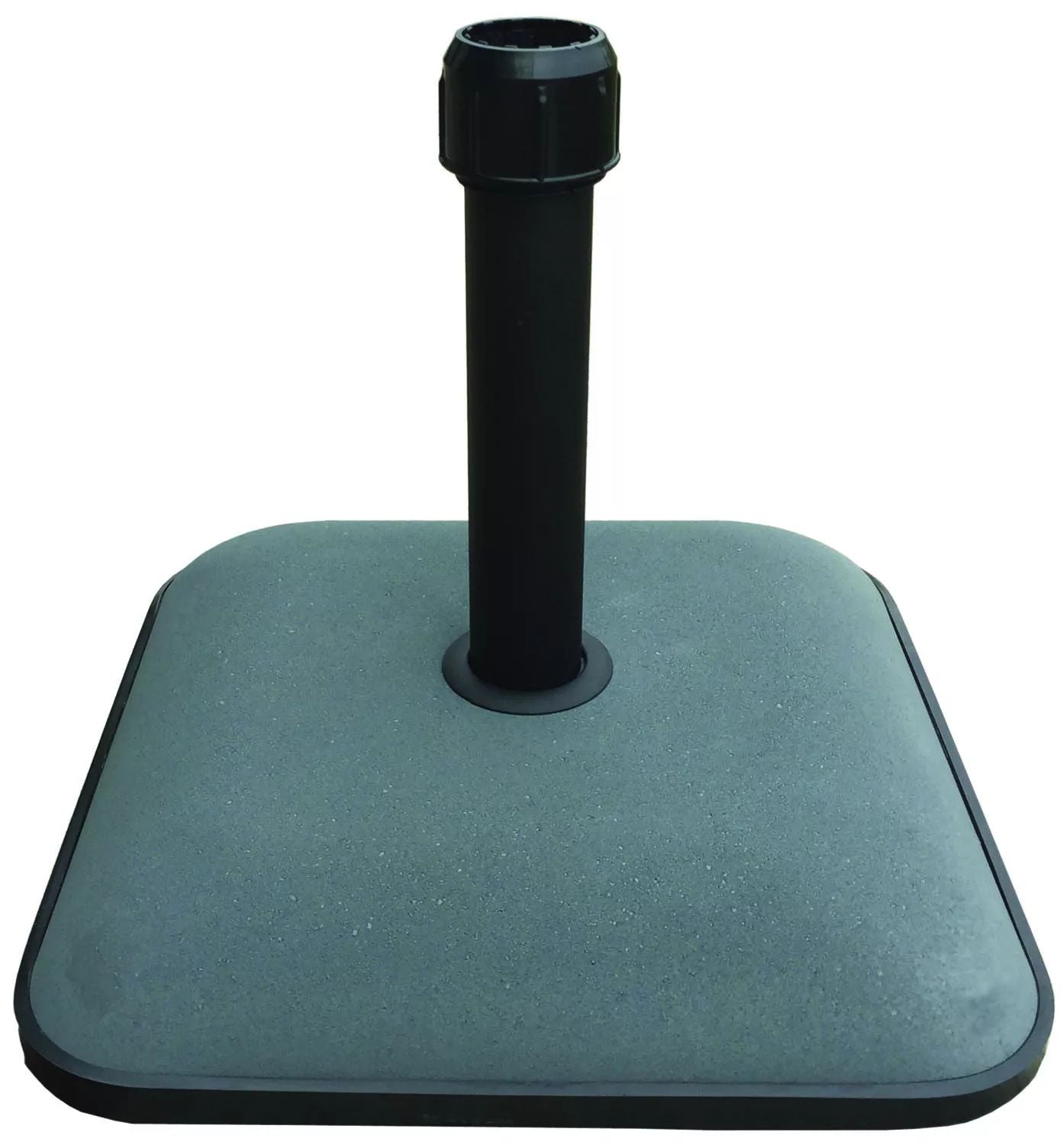 Base Ombrellone Kroma quadrata 45 x 45 cm grigia 25 kg - La Dea Sedia