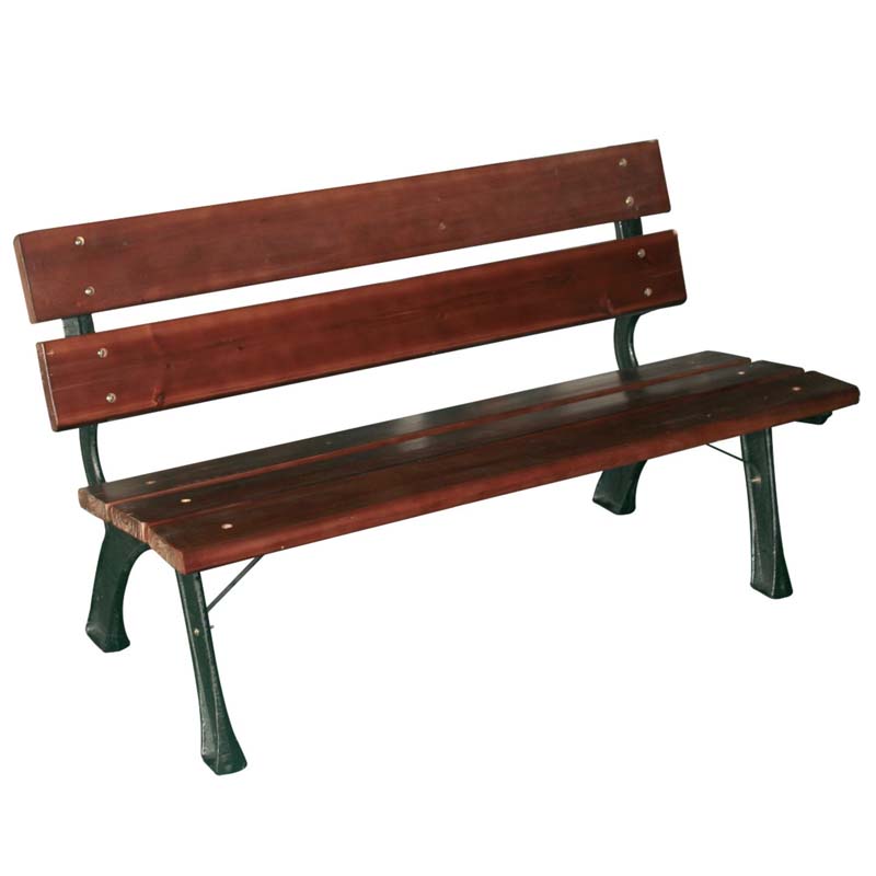 Panchina in ghisa e legno Hyde Park Junior - La Dea Sedia