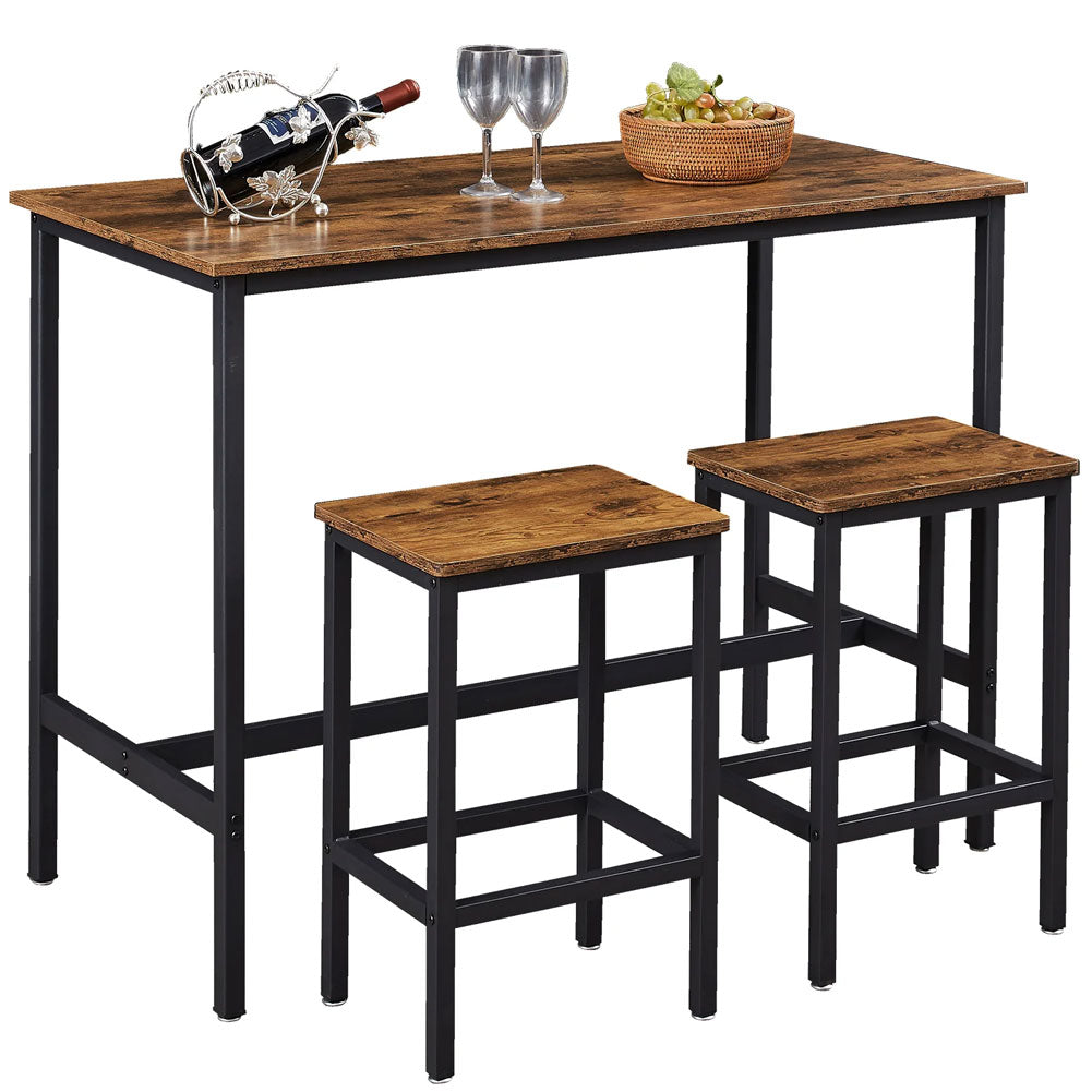 Set Tavolo + 2 Sgabelli Sala Pranzo Isola - La Dea Sedia