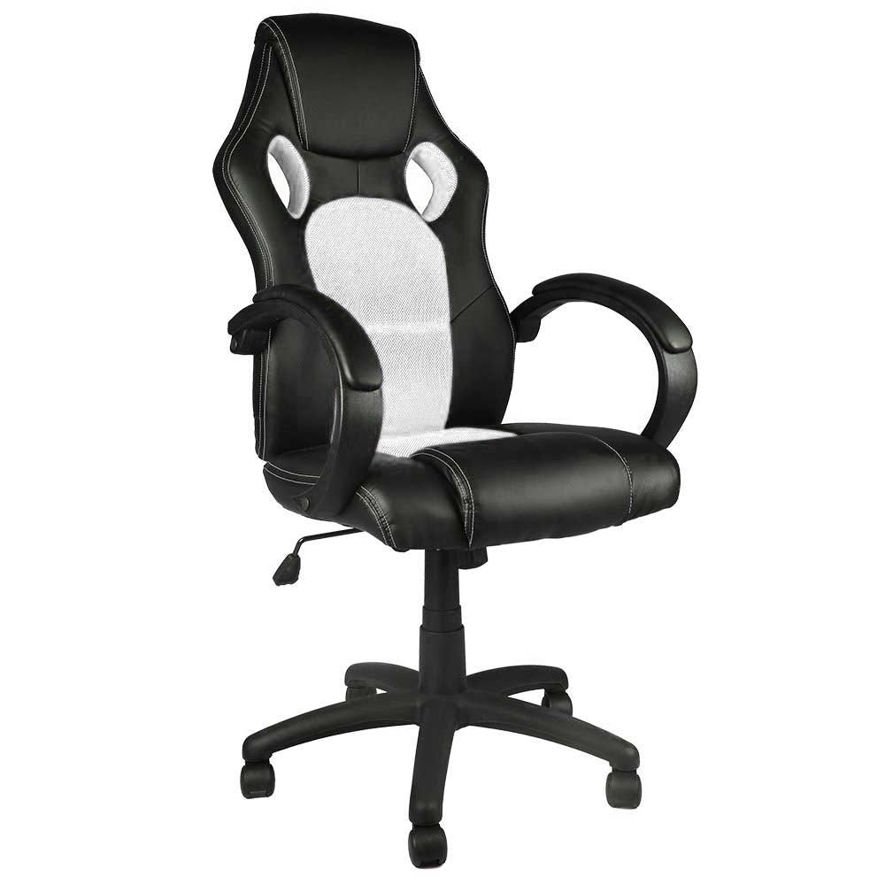 Sedia Poltrona Da Ufficio Direzionale Gaming Grigia - La Dea Sedia