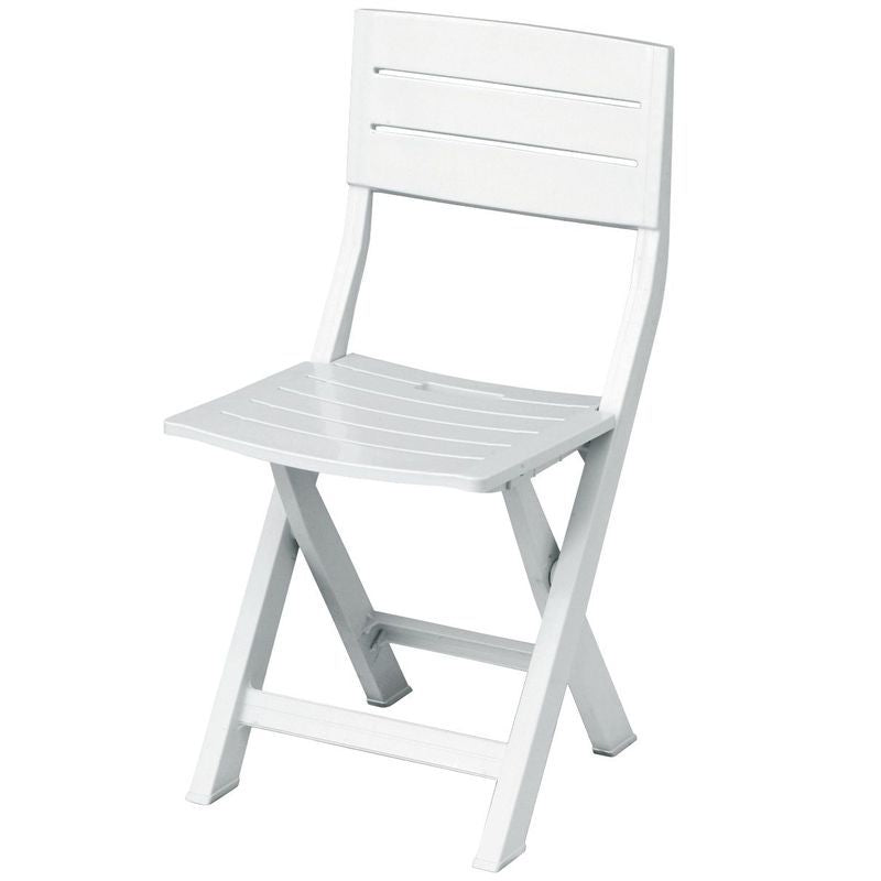 Set 4 sedie pieghevoli in resina Gilda - Arredo Esterno