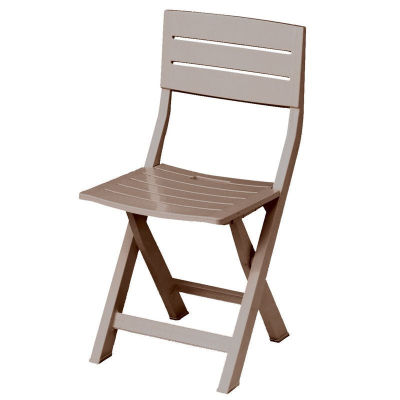Set 4 sedie pieghevoli in resina Gilda - Arredo Esterno 3