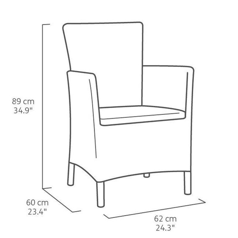 Set Salottino Iowa Balcony - La Dea Sedia 4