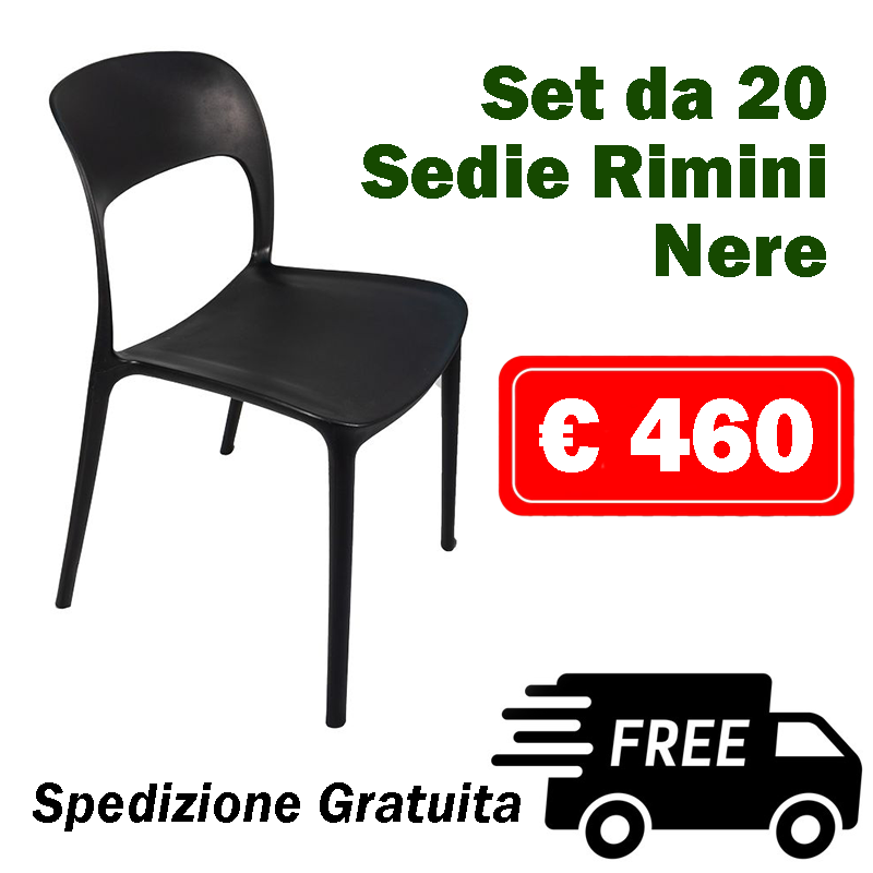 Set da 20 Sedie Rimini da esterno - La Dea Sedia 4