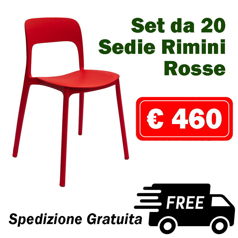 Set da 20 Sedie Rimini da esterno - La Dea Sedia 5