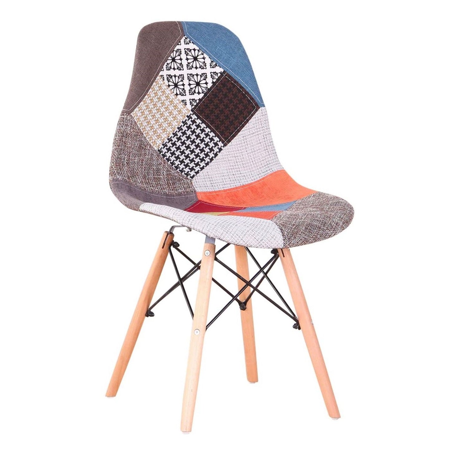 Set da 4 Sedie Eiffel Patchwork