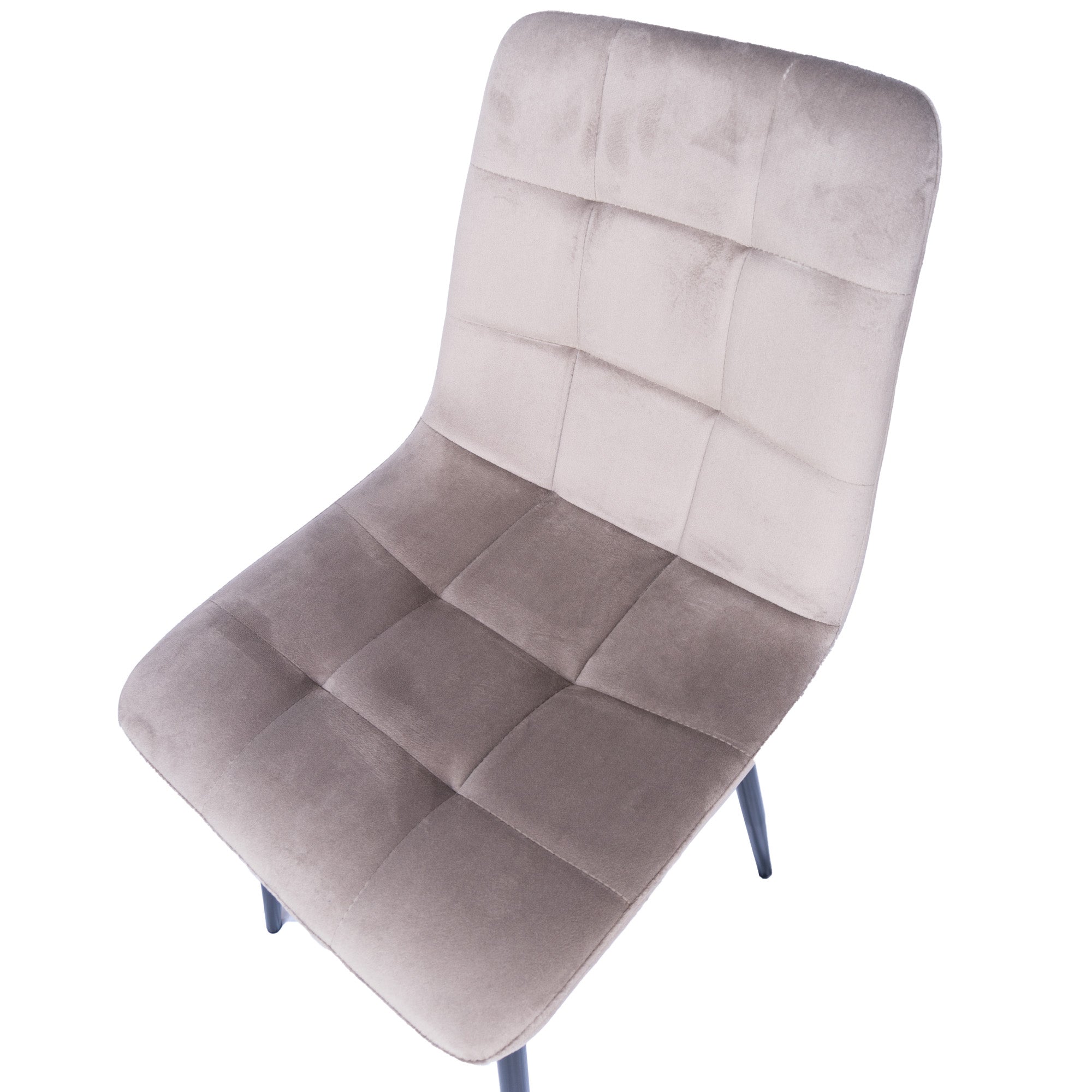 4 sedie daniela velluto tortora 4