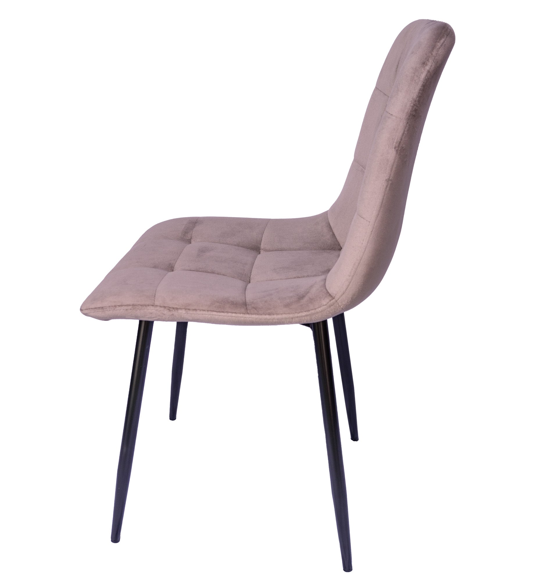 4 sedie daniela velluto tortora 5