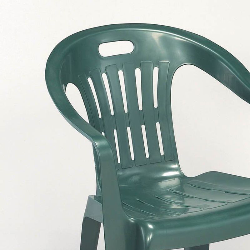 4 Sedie Piona da giardino in resina verdi – Arredo Esterno
