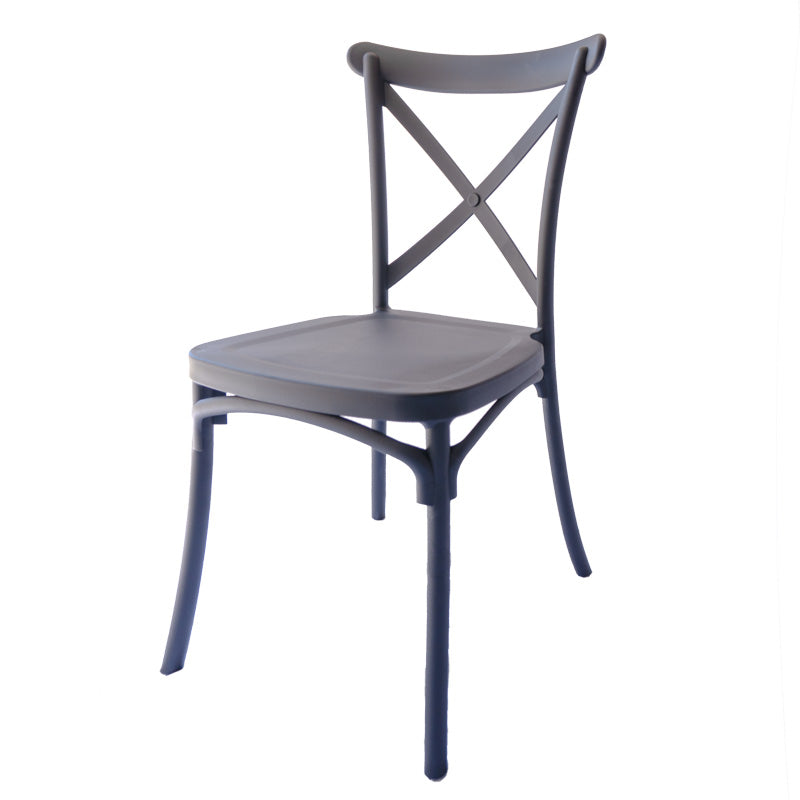 Sedia Cross grigia  - La Dea Sedia