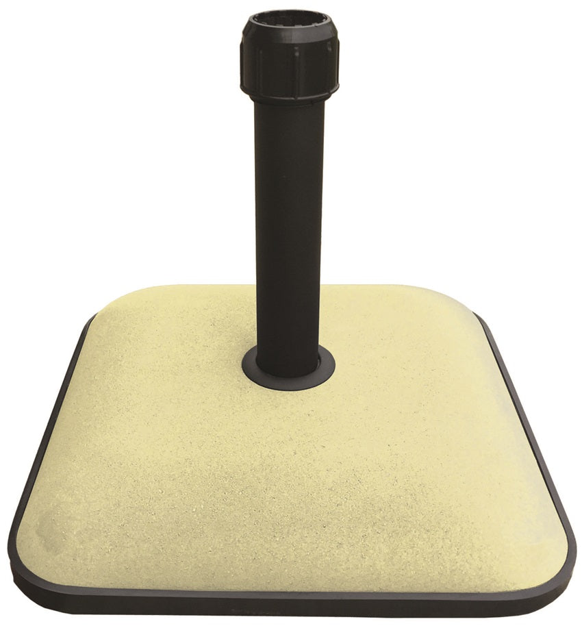 Base Ombrellone Kroma in Cemento da 25kg colore Beige - Arredo Esterno