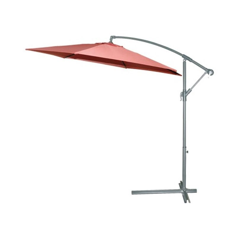 Ombrellone Alluminio Laterale Beige 300cm - Arredo Esterno