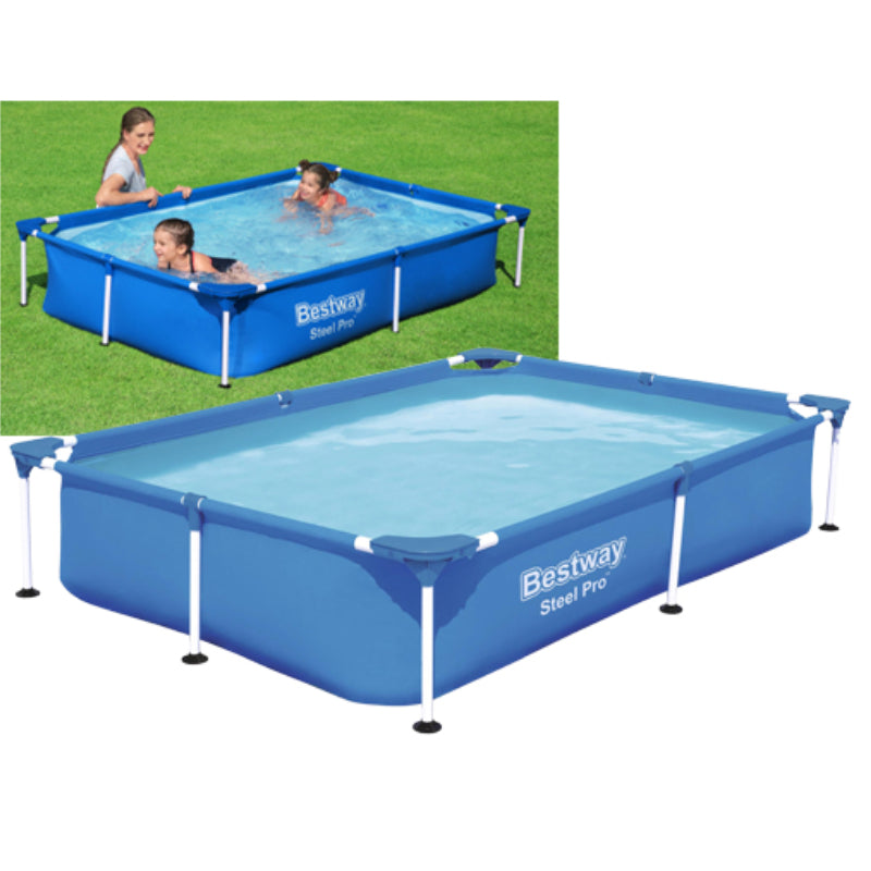 Piscina Rettangolare Power Steel Bestway 56401 - La Dea Sedia