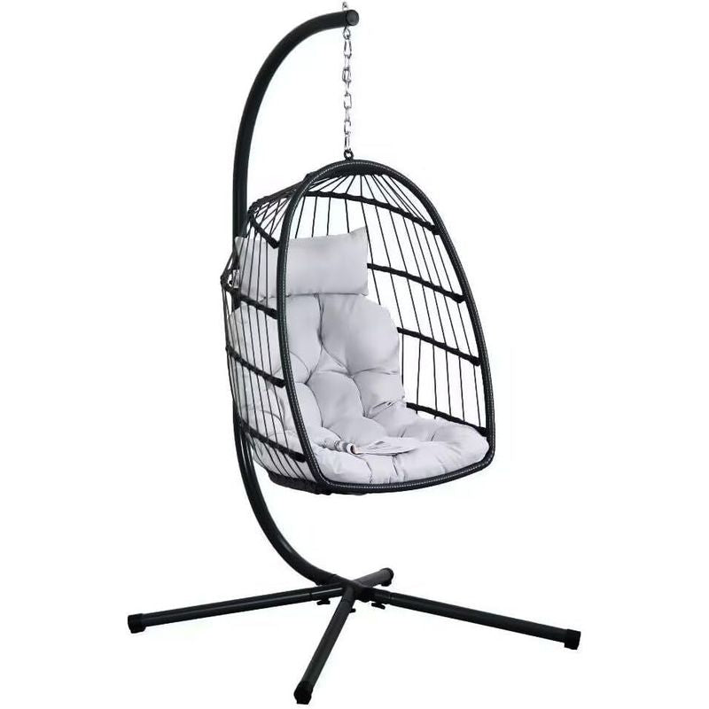 Poltrona Sospesa Gaia Black