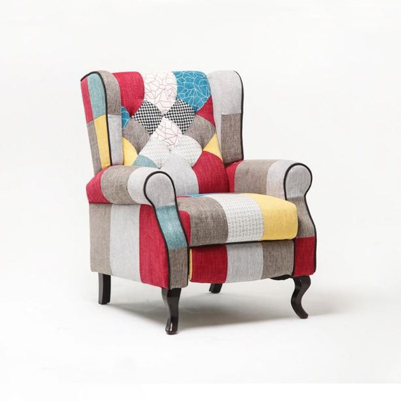 Poltrona reclinabile in tessuto modello Pacifica colore Patchwork