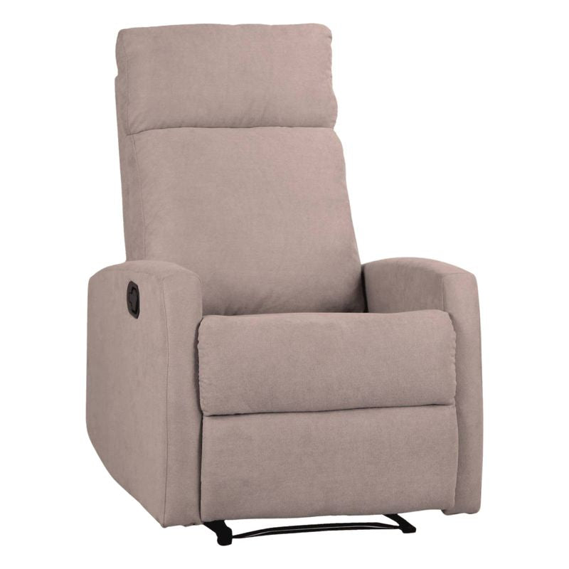 Poltrona relax manuale Samoa colore tortora