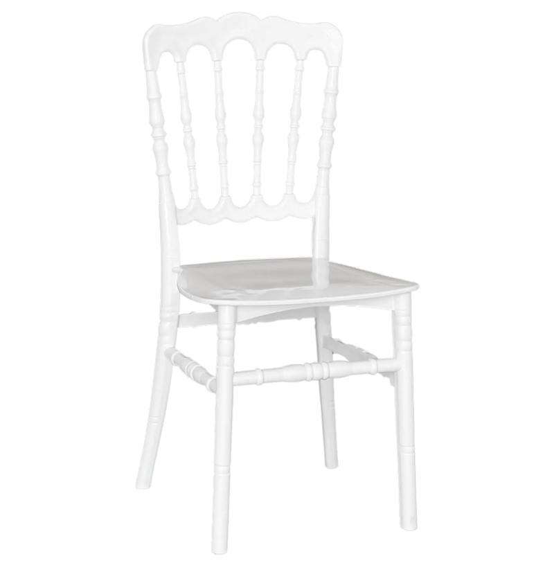 Sedia Napoleon Bianca - Arredo Eventi, Cerimonie, Horeca