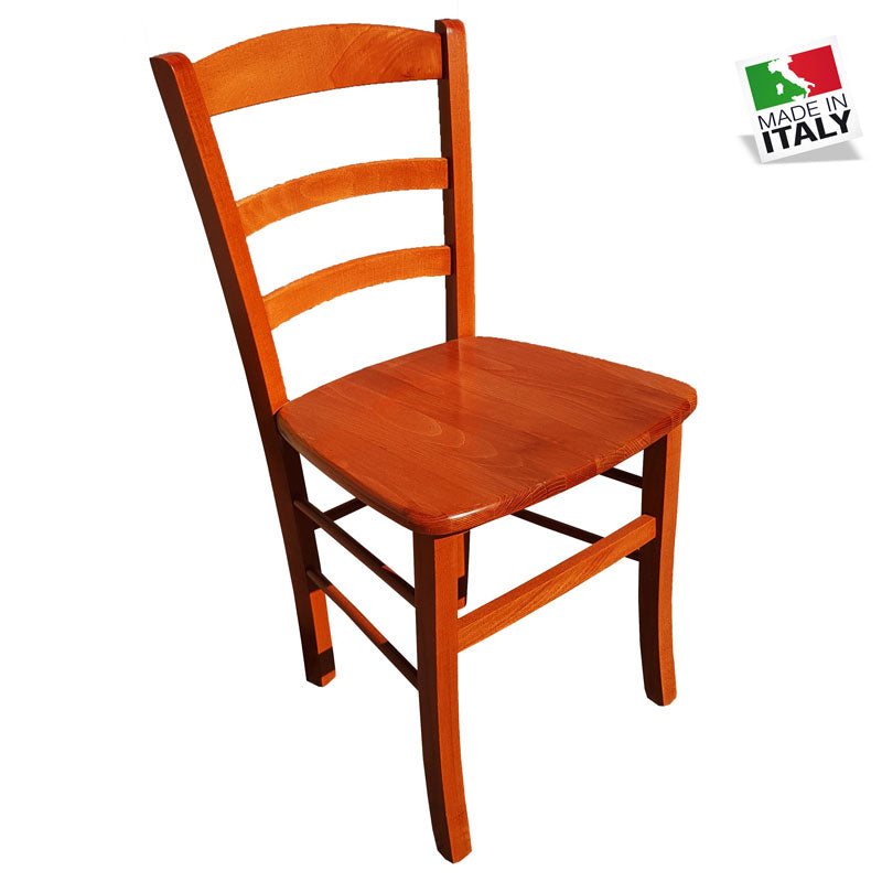 Sedia Paesana Massello Ciliegio Stock