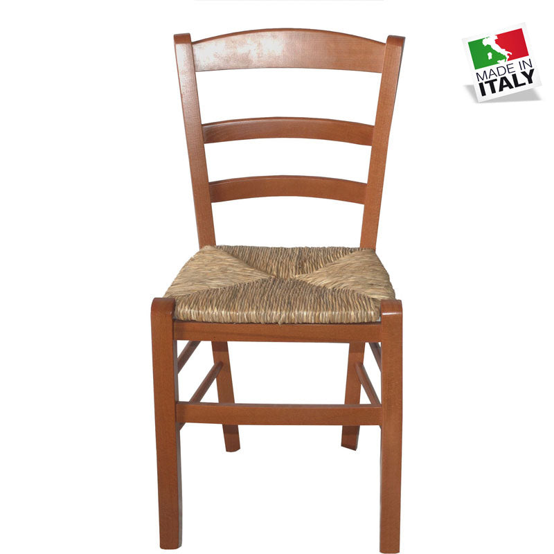 Sedia Paesana Paglia Ciliegio Stock
