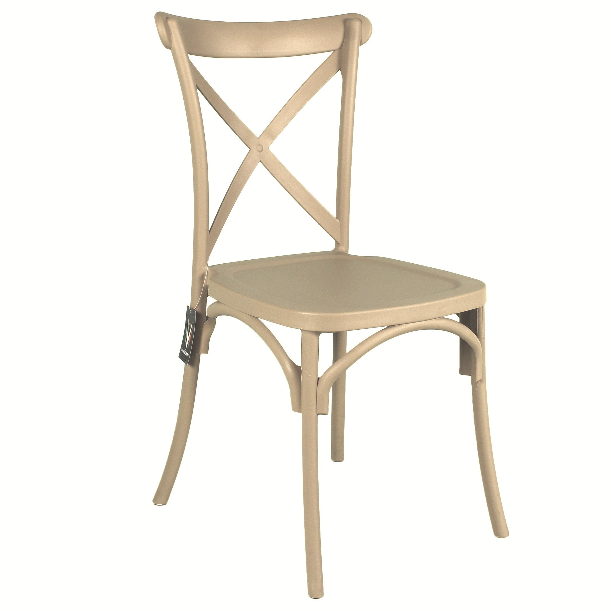 Sedia Pompei Natural in Polipropilene