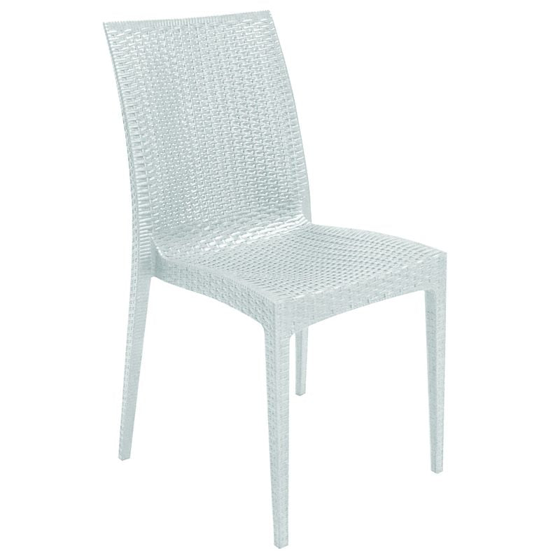 Sedia Rattan Bistrot Bianca - Arredo Esterno
