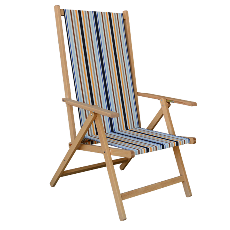 Sedia Sdraio in legno Positano - Arredo Giardino