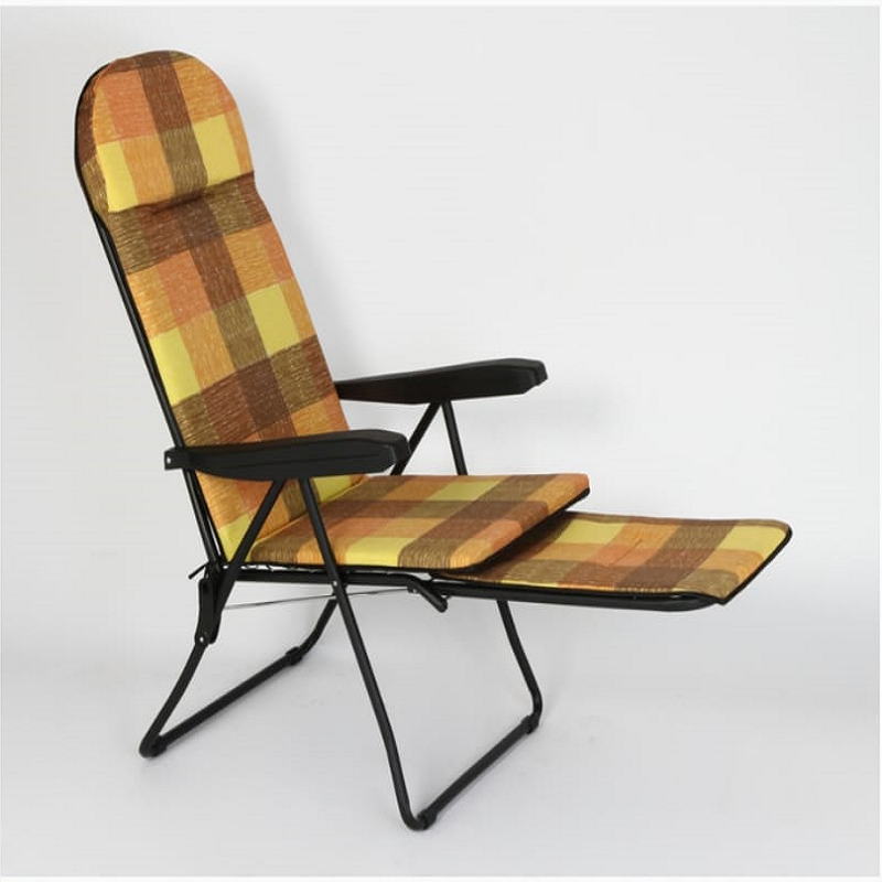 Sedia Sdraio Reclinabile Elisa con poggiapiedi