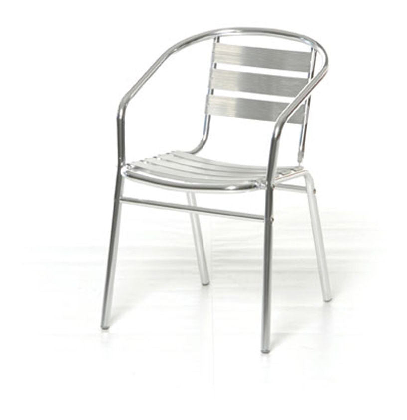 Sedia da Bar in Alluminio - Set 4 sedie per Arredo Esterno