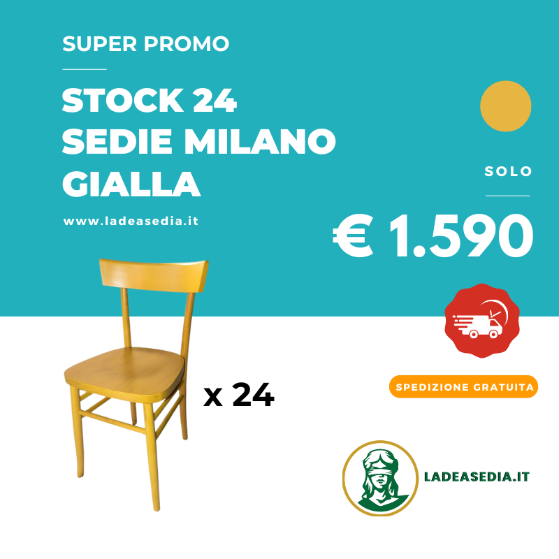 Sedie Stock 24 Sedie Milano Colorate 8