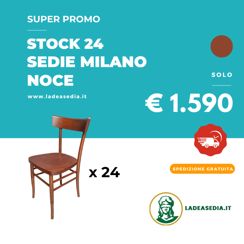 Sedie Stock 24 Sedie Milano Colorate 6