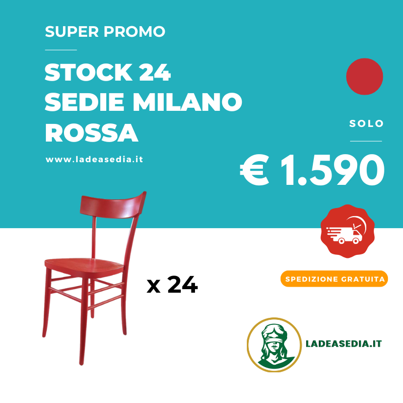 Sedie Stock 24 Sedie Milano Colorate 3