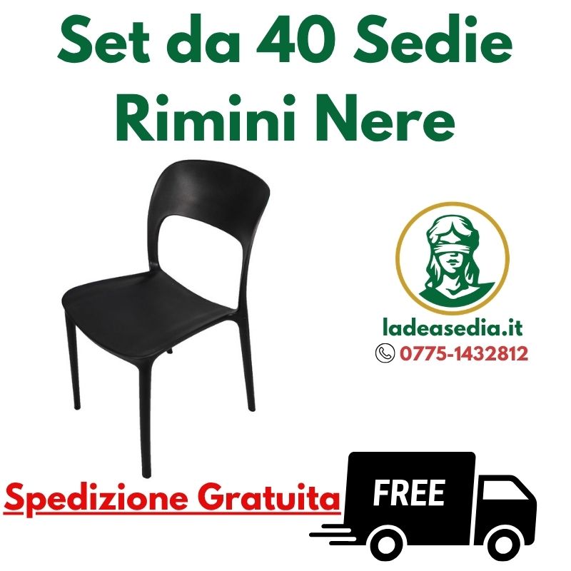 Set da 40 Sedie Rimini da esterno - La Dea Sedia 3