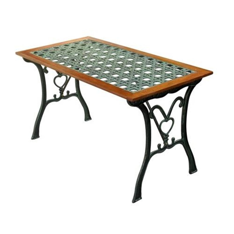 Tavoli ghisa Rattan Arc - Arredo Esterno