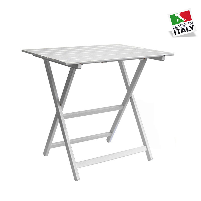 Tavolo Pieghevole 60x80 cm Bianco