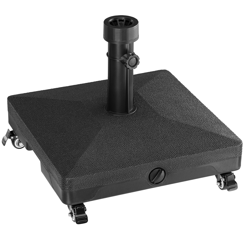 Base Ombrellone da Giardino Riempimento 16 kg Acqua Supporto Ombrelloni 38/48 mm 6