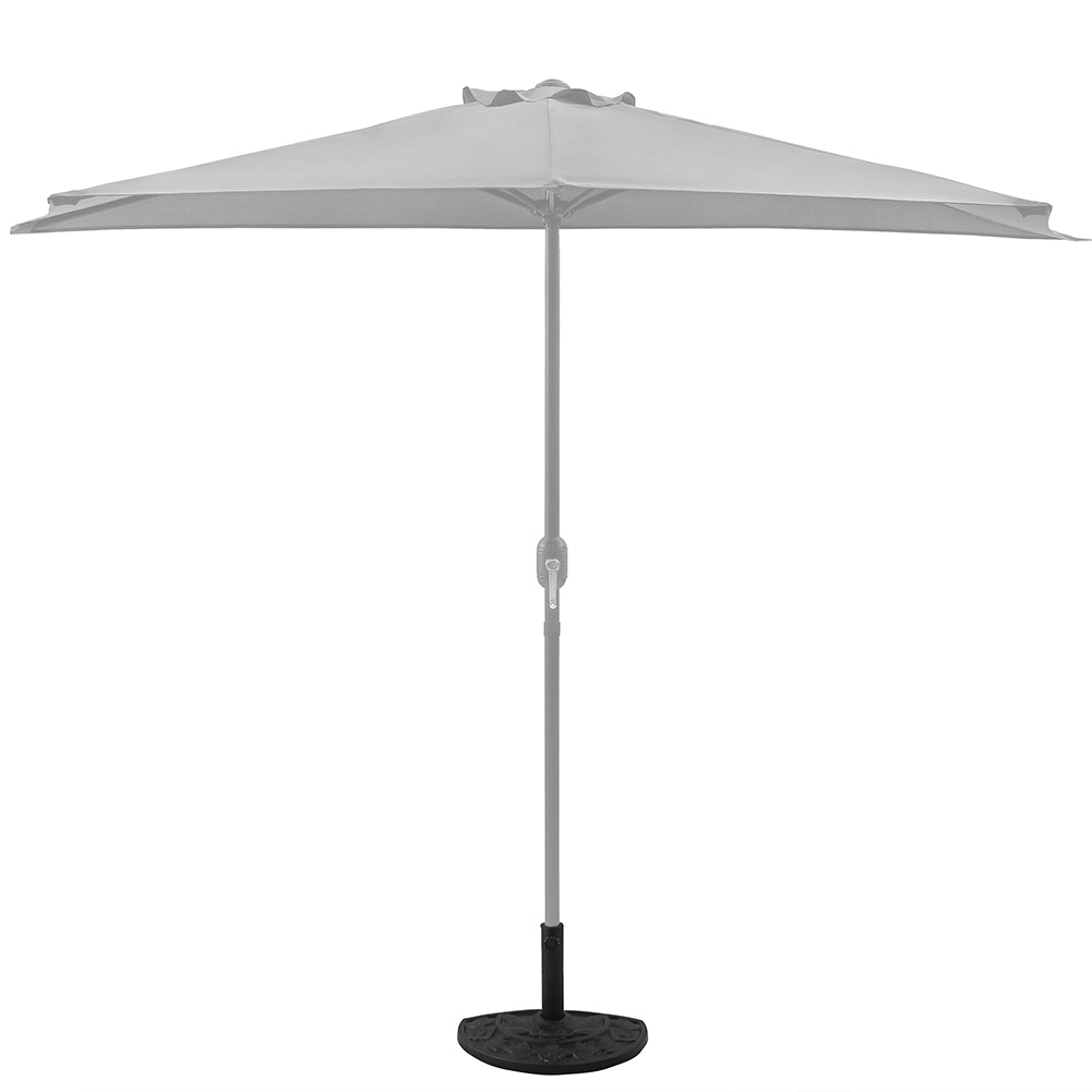 Base per Ombrellone da Giardino Supporto Palo 38/48mm Anti Capovolgimento Esterno 6