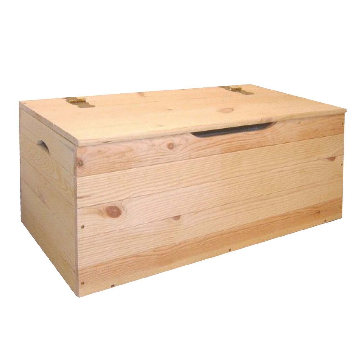 Baule Maxi Cassapanca Alberiamo in legno massello porta tutto 4