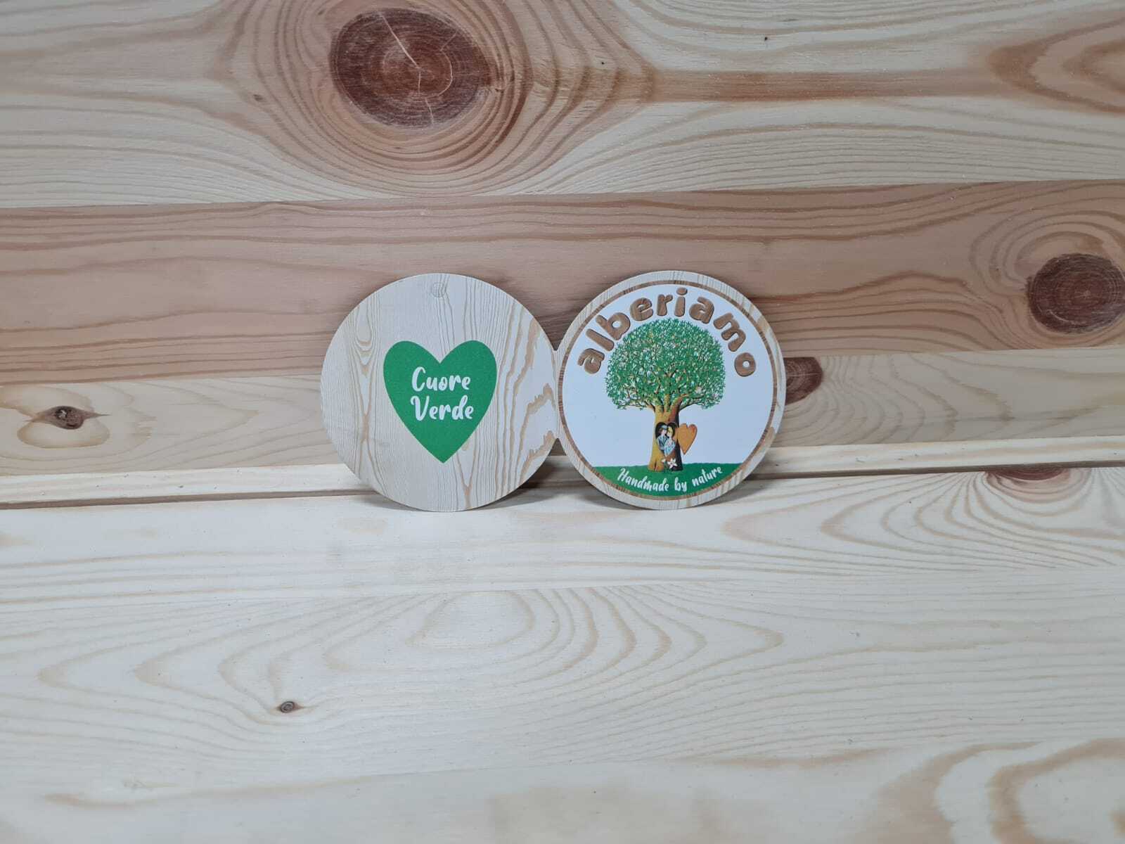 Baule Mini Cassapanca Alberiamo in legno porta tutto