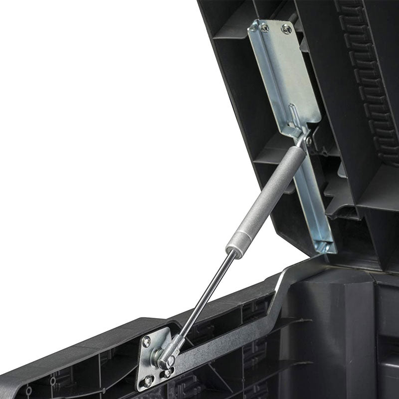 Baule Multiuso Santorini PLUS Resina Antracite 147x72x65h