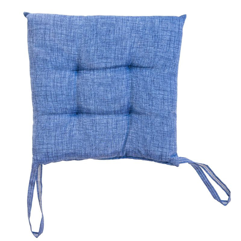Set 4 Cuscini Blu per Sedie - La Dea Sedia