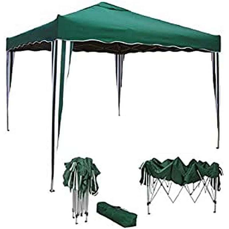 Gazebo Pieghevole 3x3 metri Camel Verde