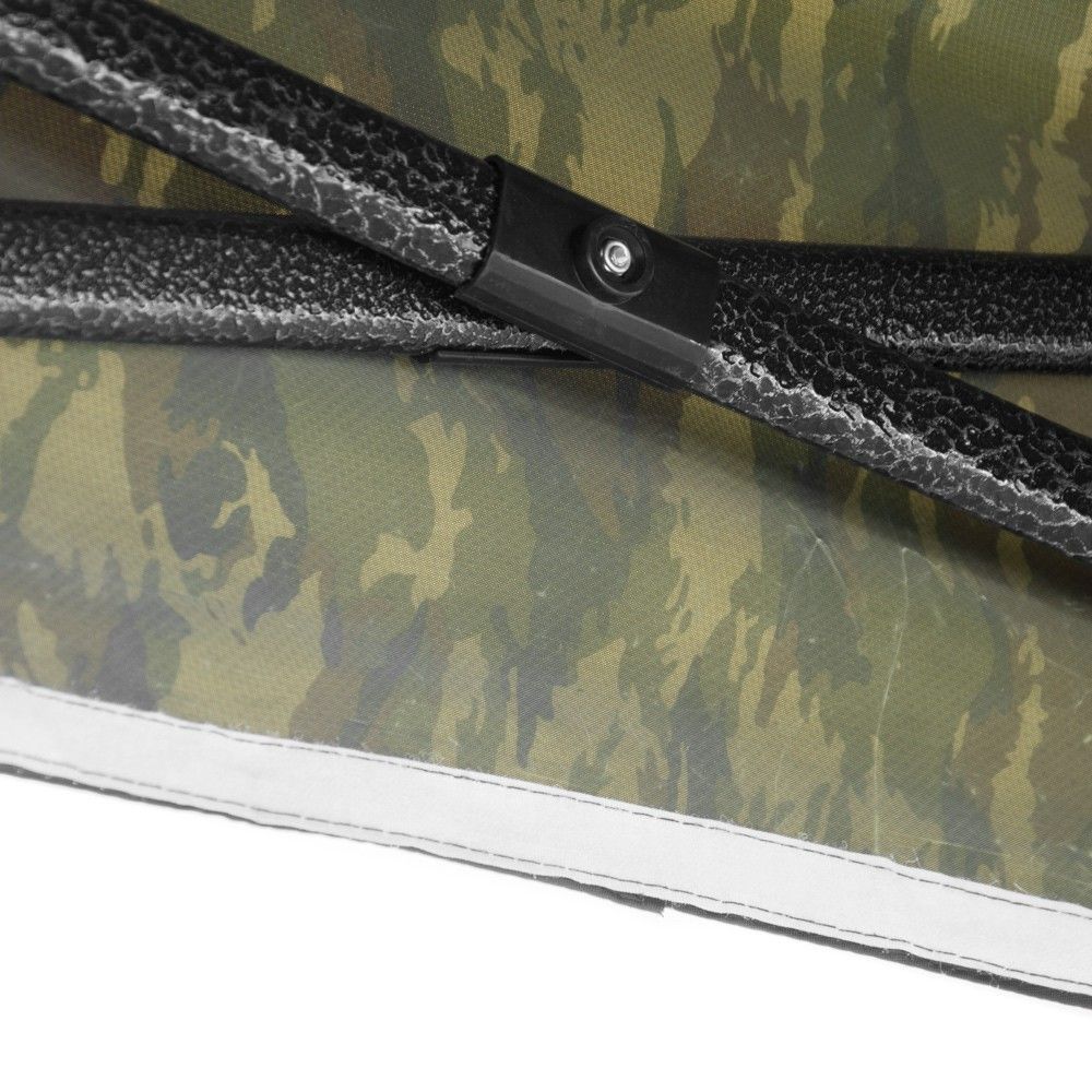 Gazebo richiudibile pieghevole 3 X 3 Mimetico ricoperto in PVC impermeabile 4