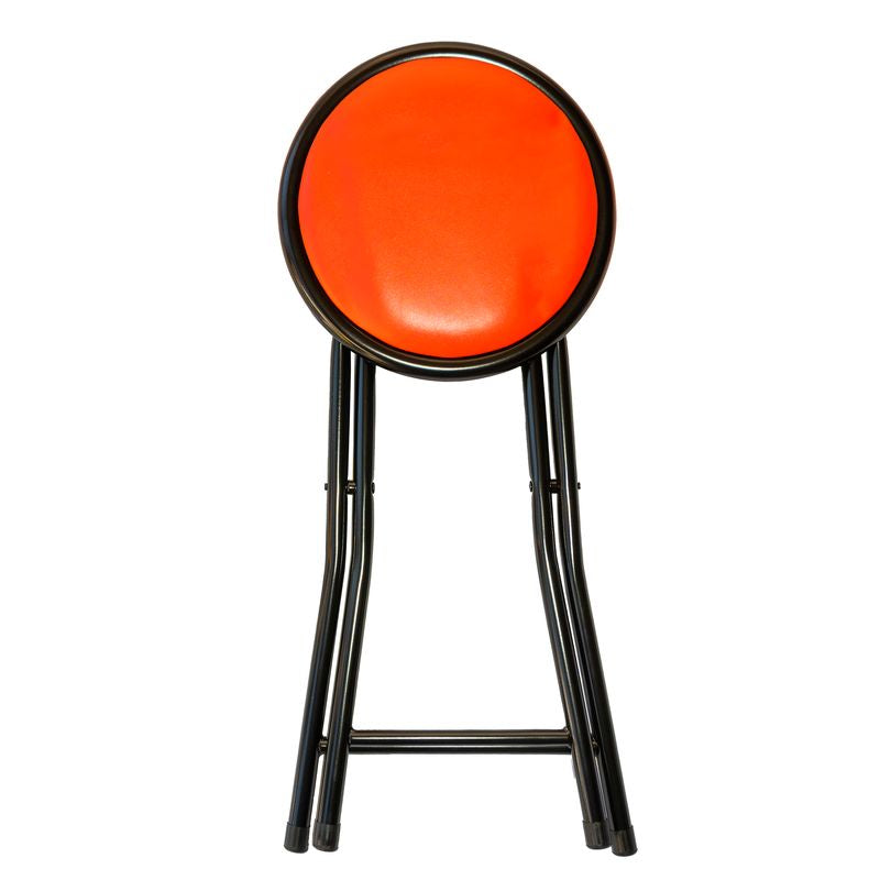 Mini Sgabello Richiudibile Imbottito Rosso - La Dea Sedia 5