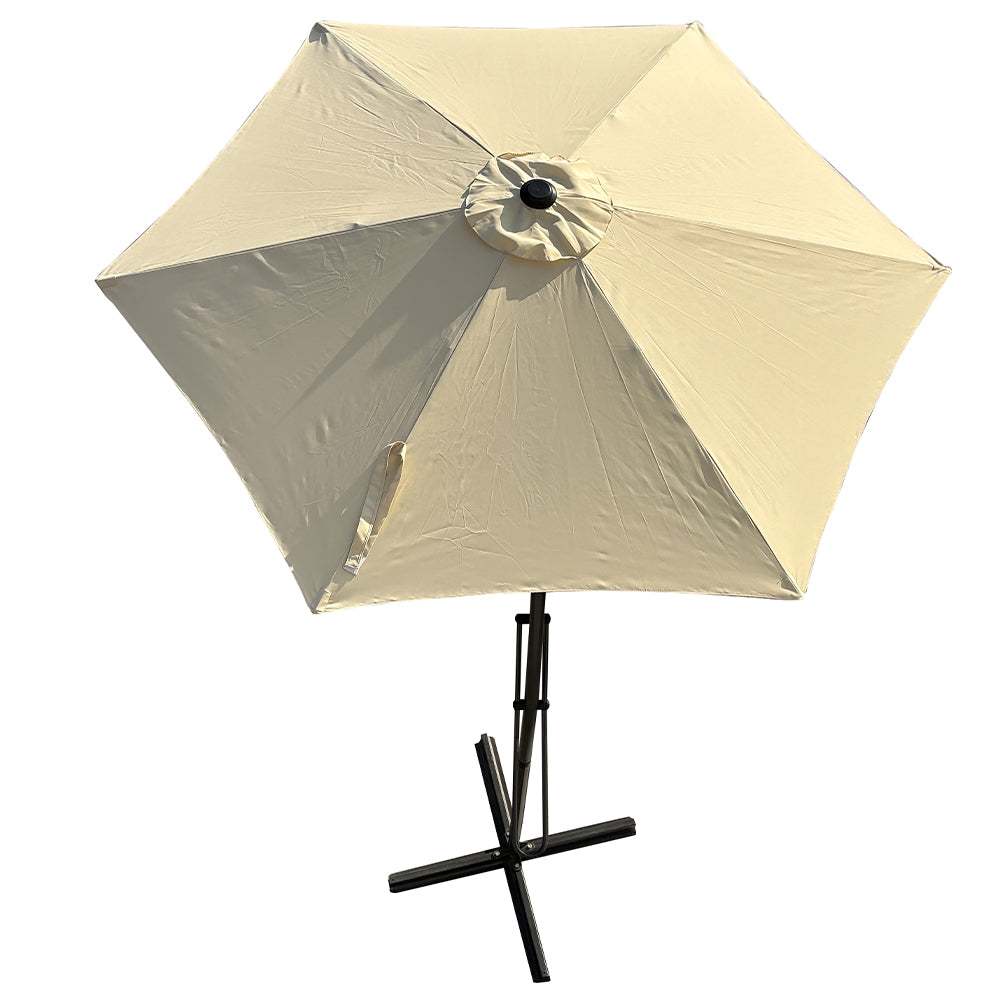 Ombrellone da Giardino Beige Decentrato 3 x 3 Air Vent - Arredo Esterno 3